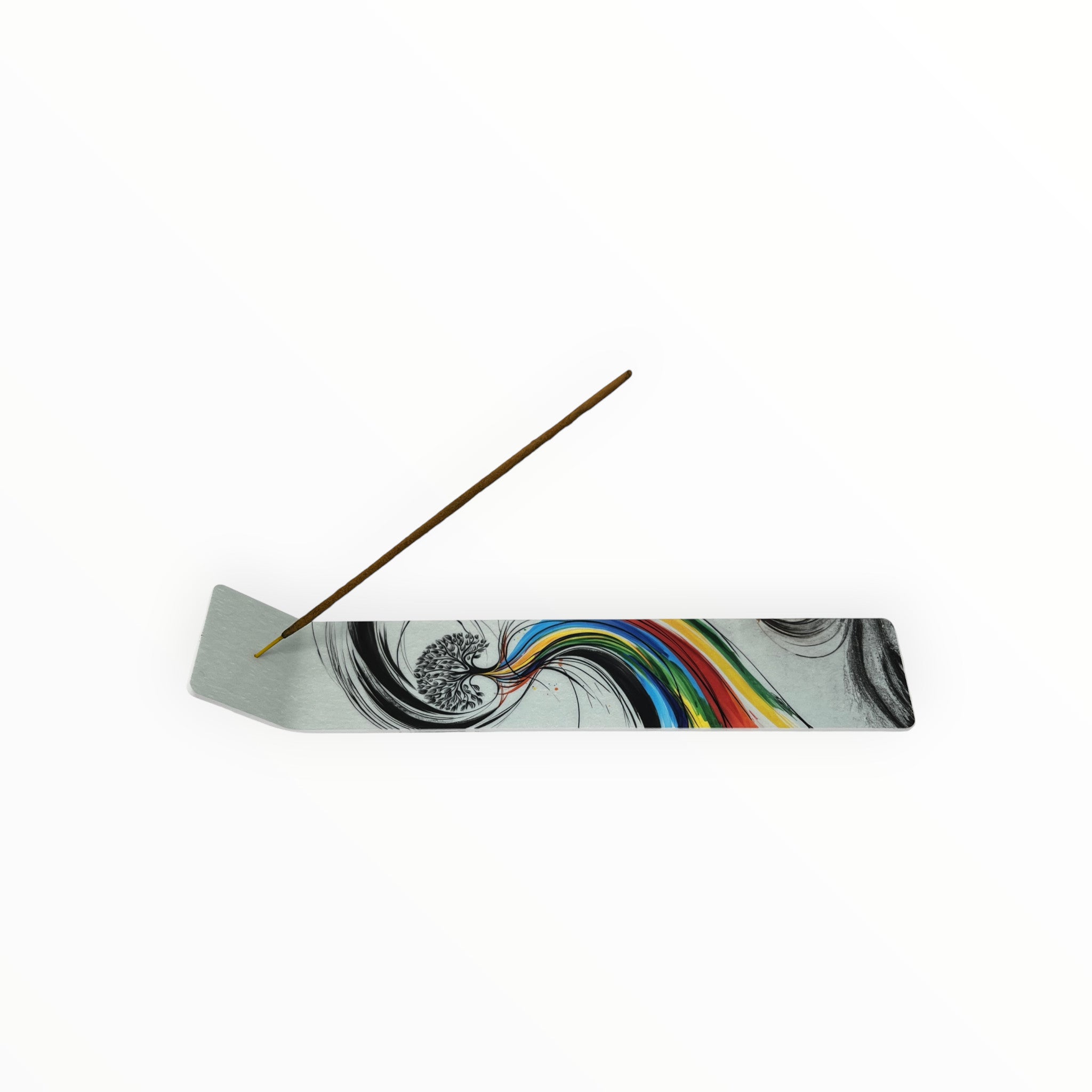 Lebensbaum Abstrakt - Model 3 - Acryl Räucherstäbchenhalter