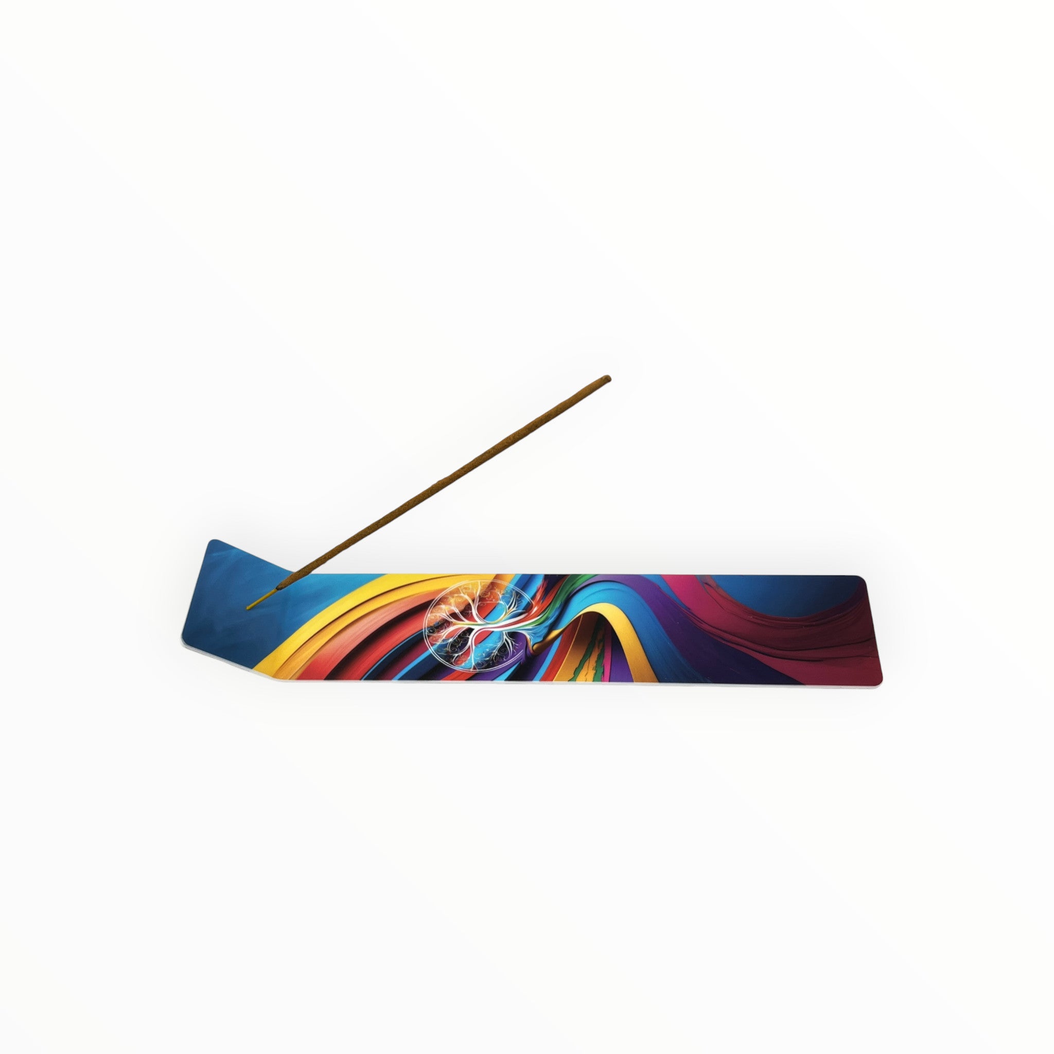 Lebensbaum Abstrakt - Model 9  - Acryl Räucherstäbchenhalter