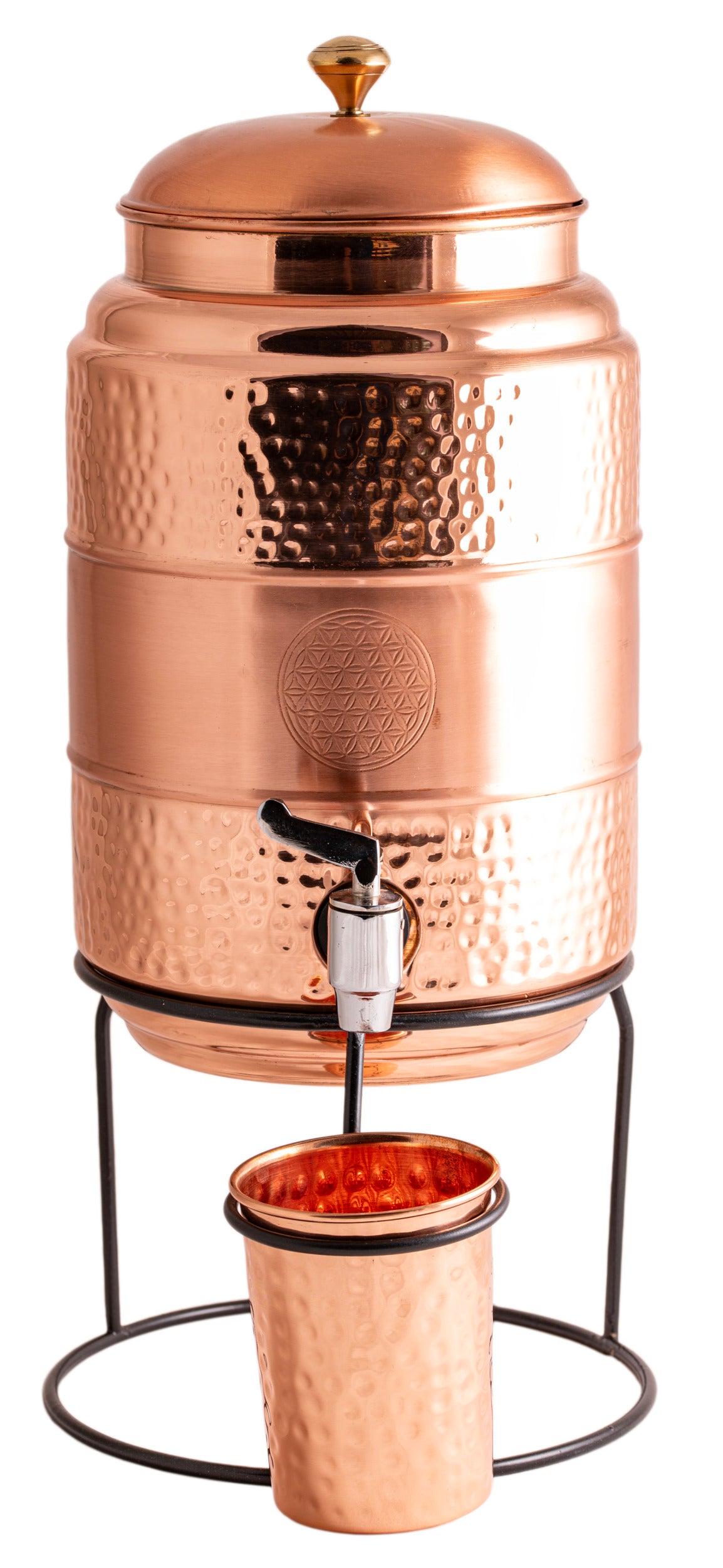 Berk - Kupferkaraffe 5l mit Kupferbecher