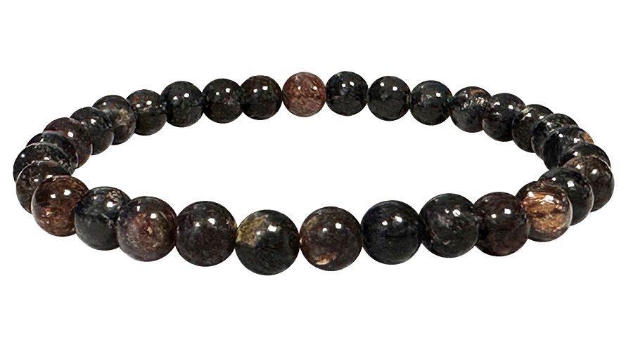 Biotit - A Qualität - Perlenarmband 6 mm