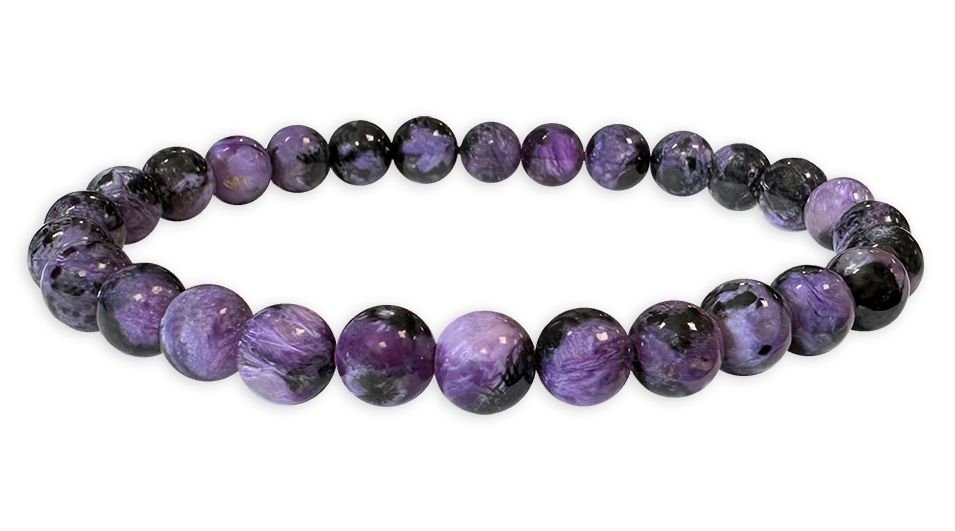 Charoite - AA+ Qualität - Perlenarmband 6-7 mm