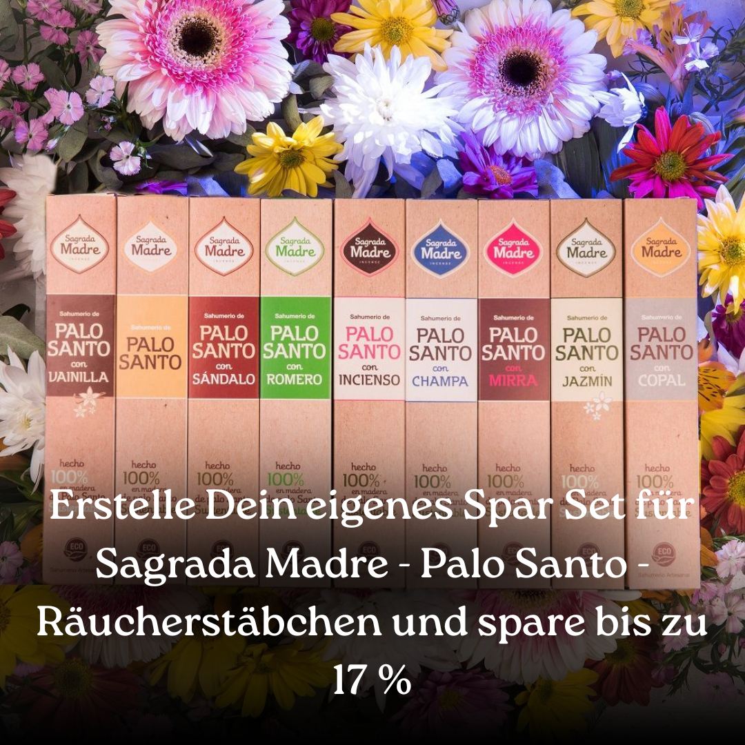 Sagrada Madre - Palo Santo - Räucherstäbchen - Spar Set
