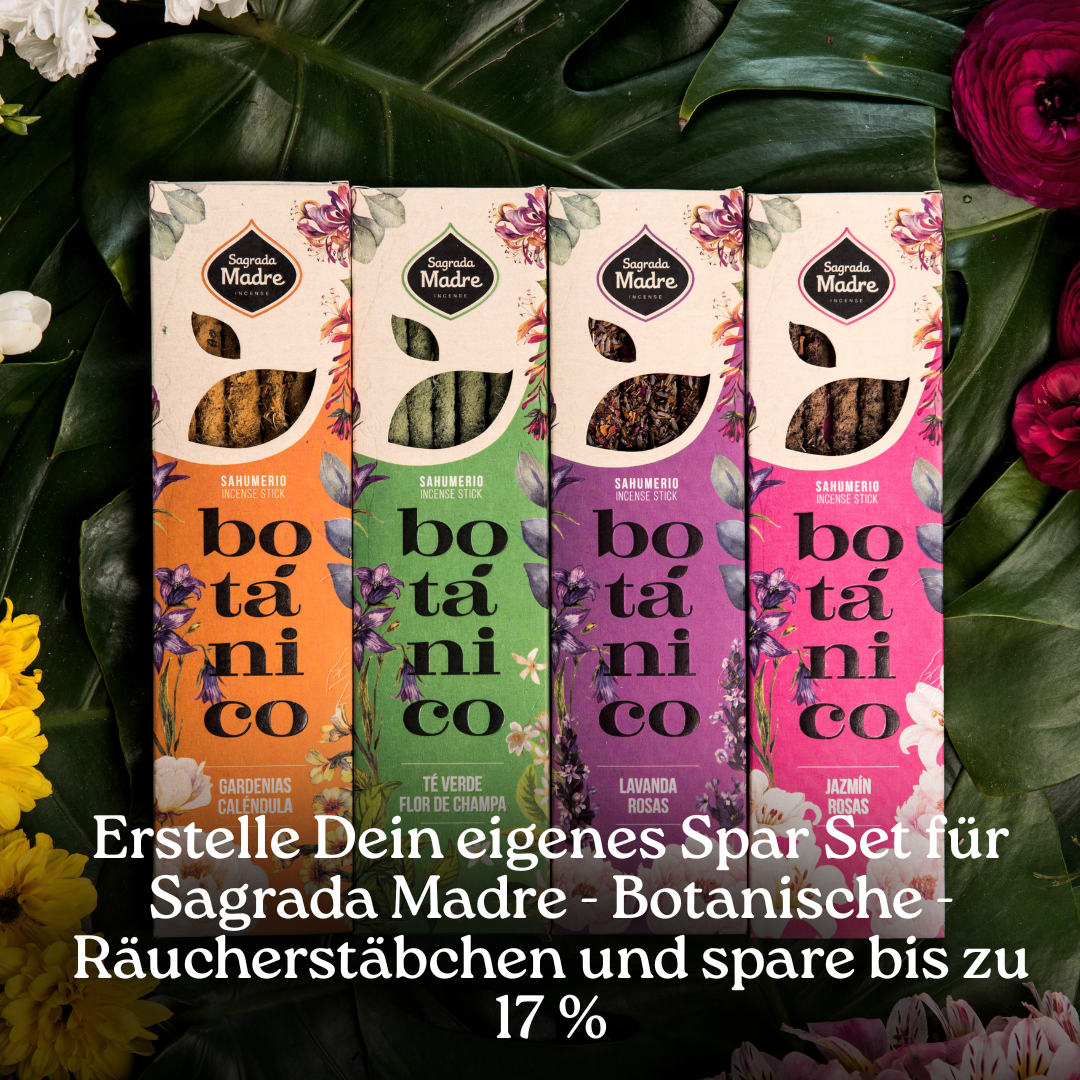 Sagrada Madre - Botansiche - Räucherstäbchen - Spar Set
