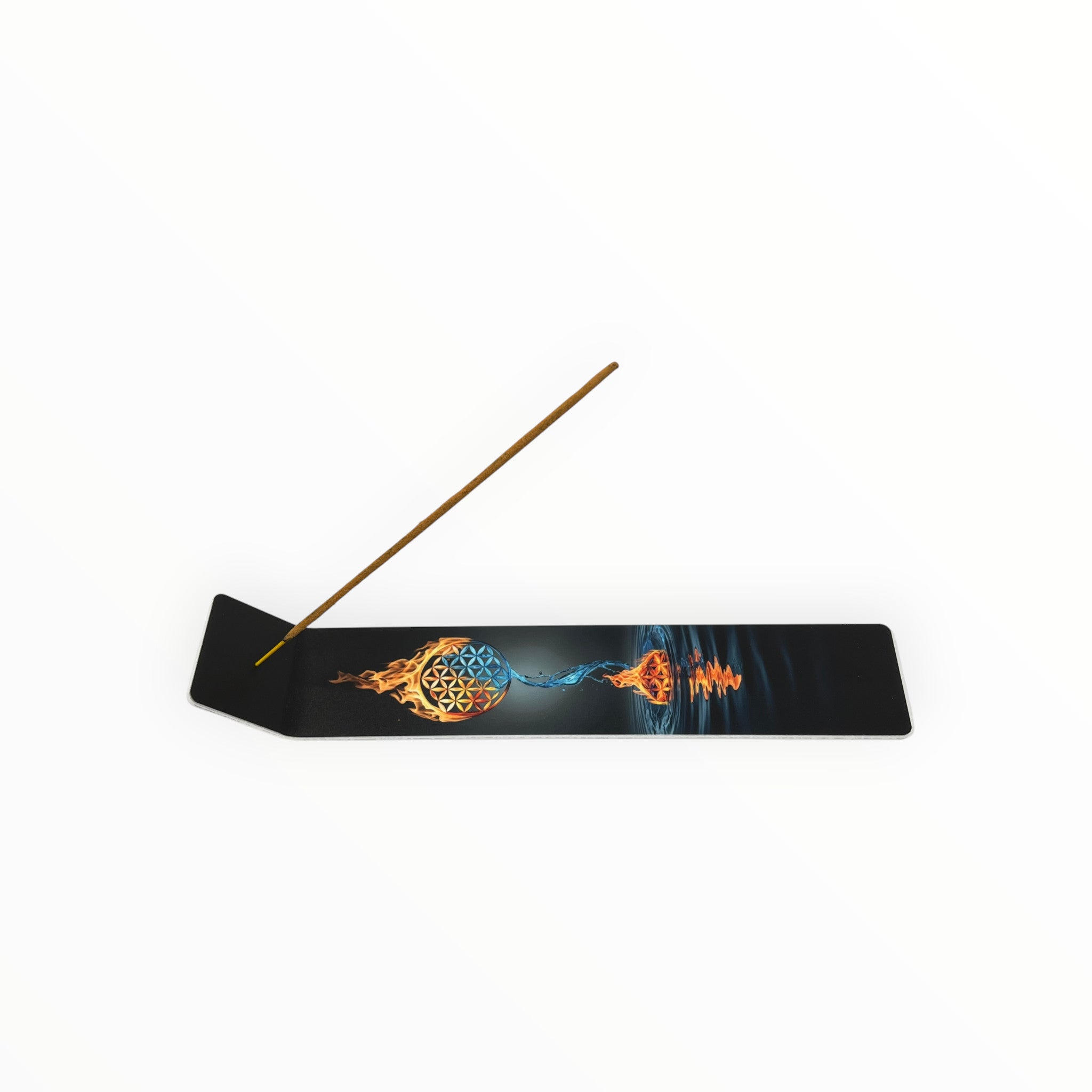 Blume des Lebens Feuer & Wasser - Model 1 - Acryl Räucherstäbchenhalter