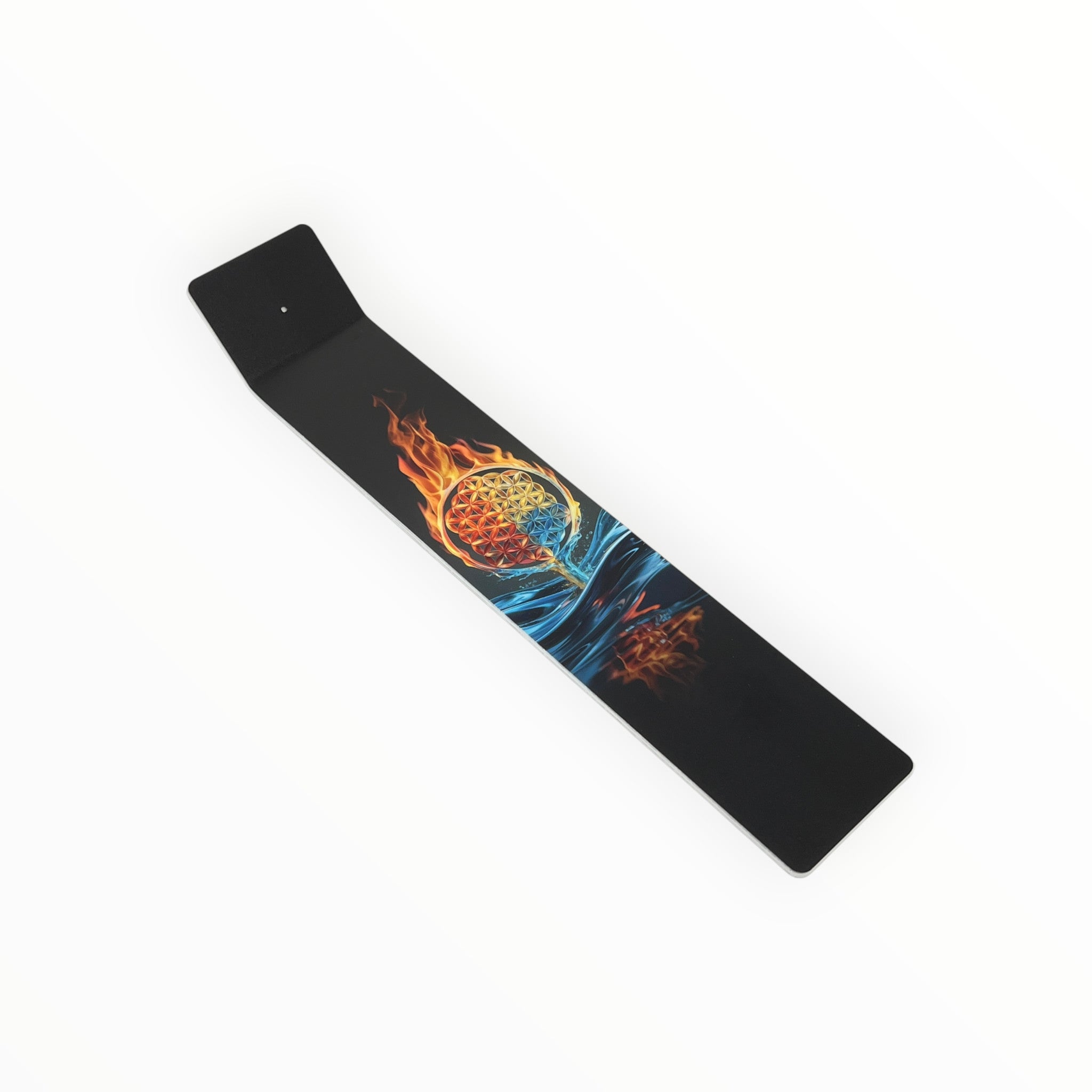 Blume des Lebens Feuer & Wasser - Model 3 - Acryl Räucherstäbchenhalter