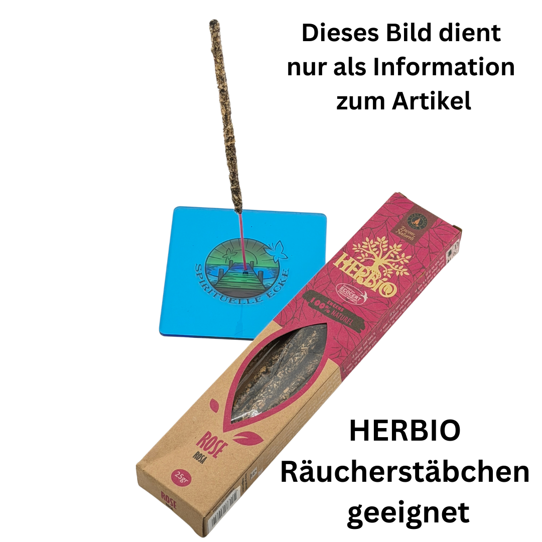 Ahnenschädel – Motiv 2 | Abstrakter Räucherstäbchenhalter aus Acryl - 10 × 10 cm