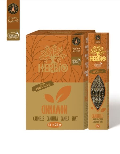 Herbio - Cinnamon (Zimt) - Räucherstäbchen ca. 20g