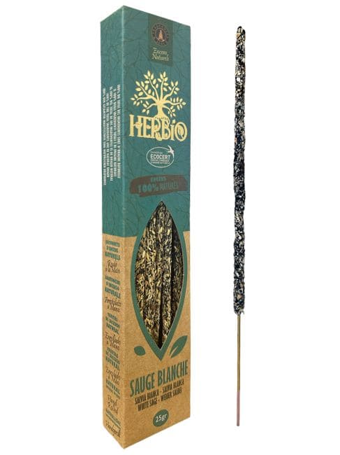 Herbio - White Sage (Weißer Salbei) - Räucherstäbchen ca. 20 g