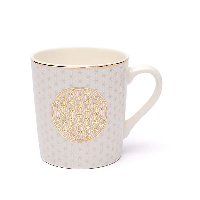 Kaffeetasse – Blume des Lebens - 250 ml