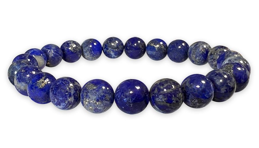 Lapis Lazuli - A Qualität - Perlenarmband 7,5-8,5 mm