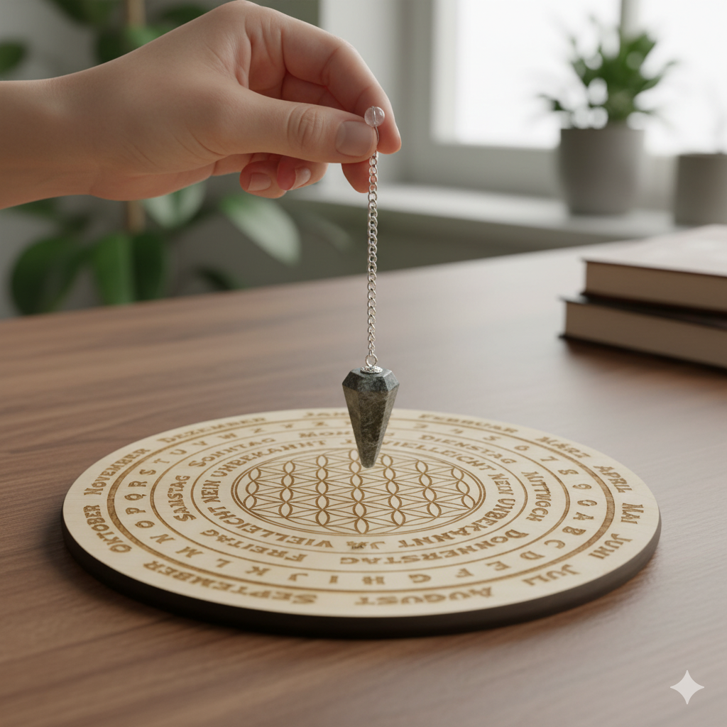 Moosachat Pendel – Erdung & Wachstum – 6-Kant konisch – ca. 35×20 mm