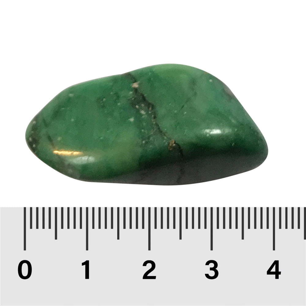 Prasem - Trommelstein - Größe 2,5 - 4,5 cm