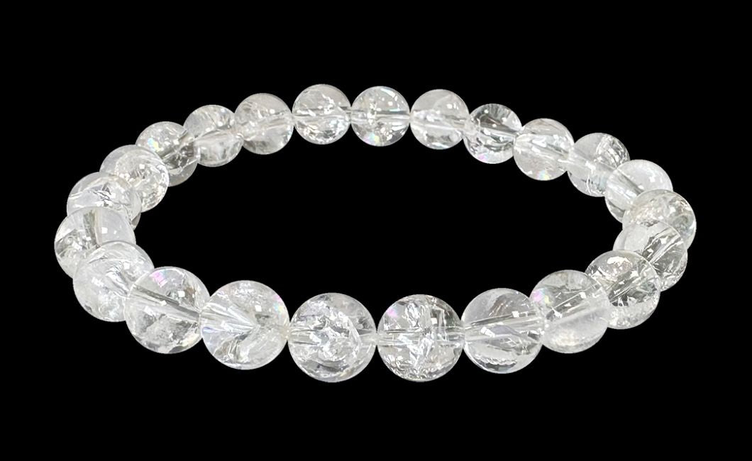 Regenbogen Bergkristall - AA Qualität - Perlenarmband 8 mm