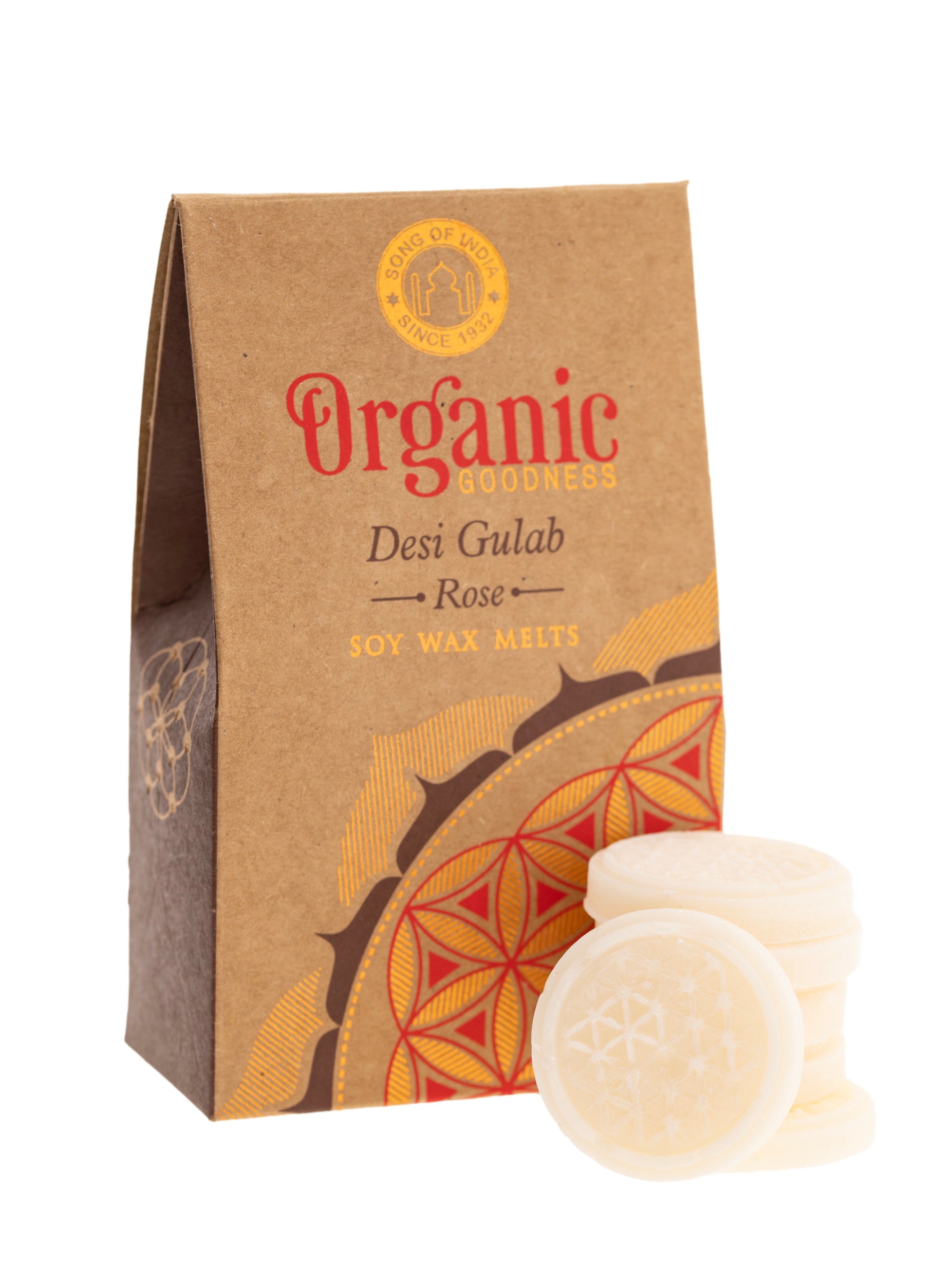 Rosen - Wachstaler - Blume des Lebens - für Aromalampe