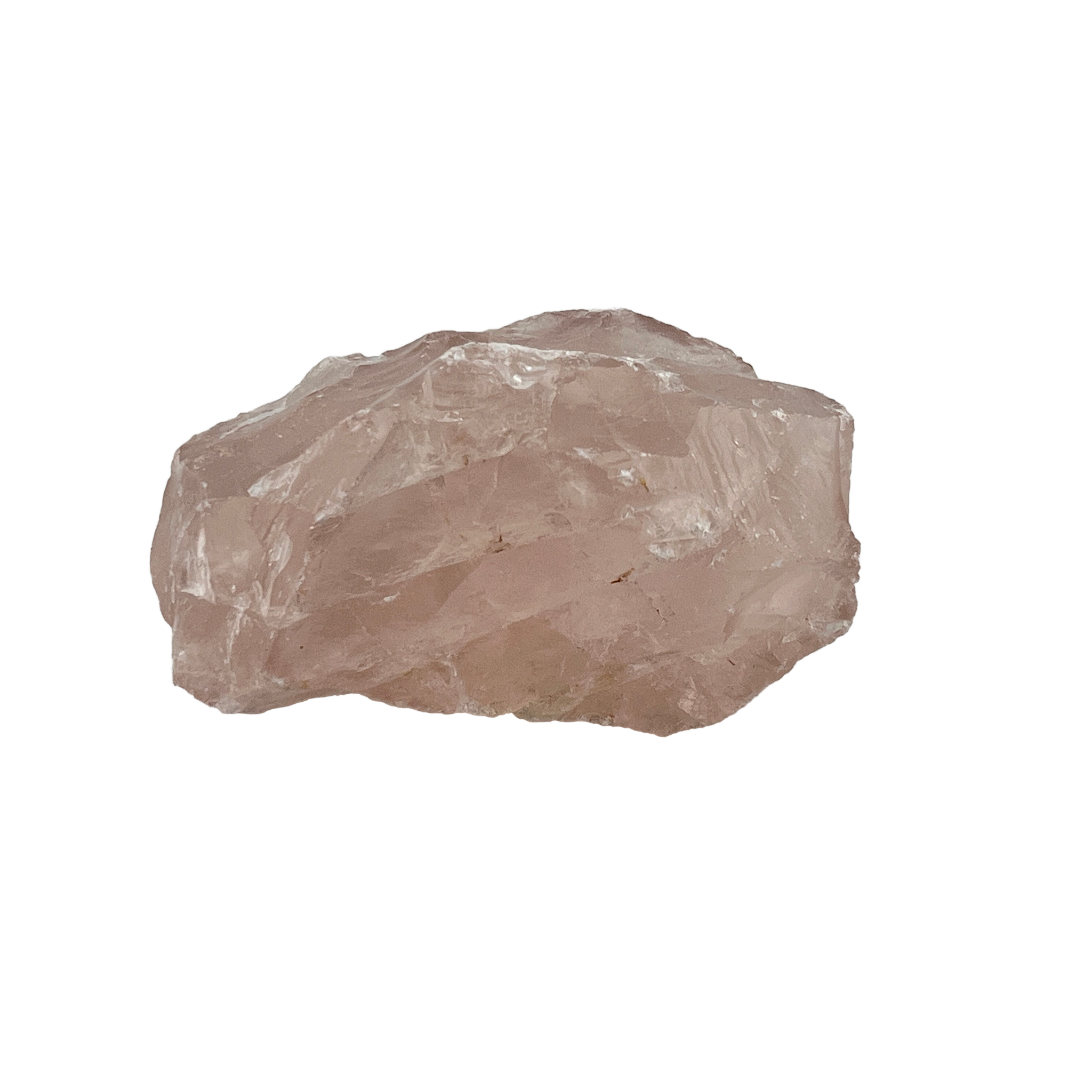 Rosenquarz - Rohsteinbrocken - Liebe und Harmonie - Unikat 20 - ca. 0,5 kg - Maße: 11 x 7 x 6 cm - Sehr Gute Qualität aus Madagaskar