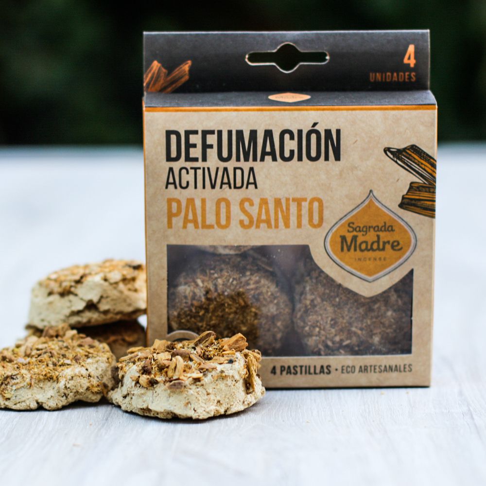 Sagrada Madre - Defumación Activada - Aktiv-Räuchertabletten Palo Santo