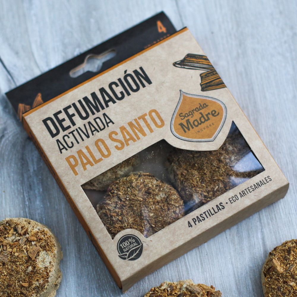 Sagrada Madre - Defumación Activada - Aktiv-Räuchertabletten Palo Santo