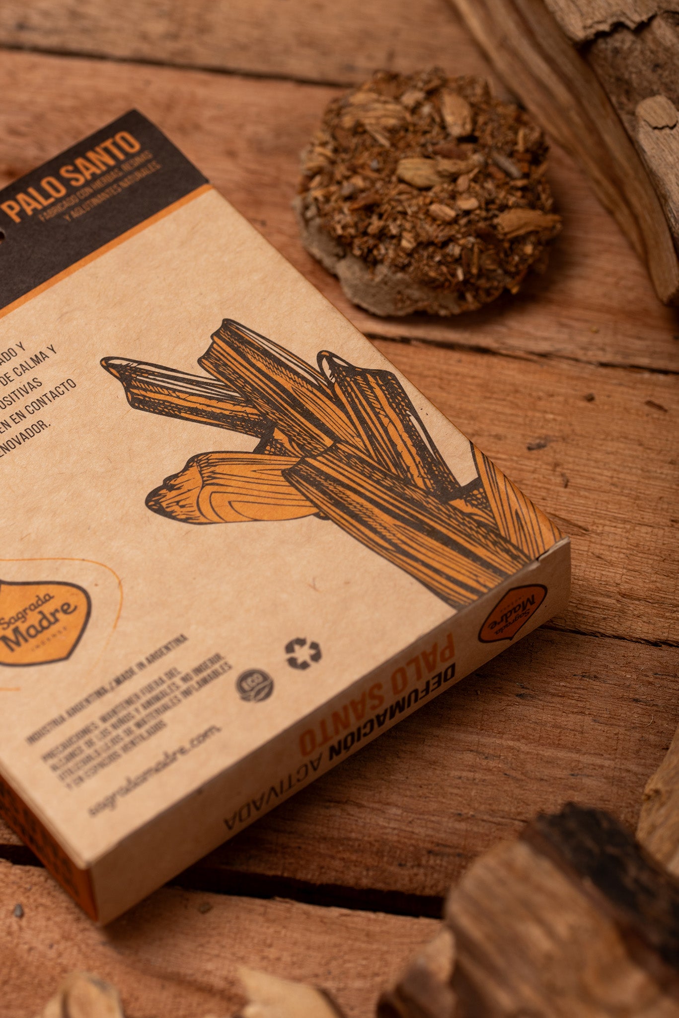 Sagrada Madre - Defumación Activada - Aktiv-Räuchertabletten Palo Santo