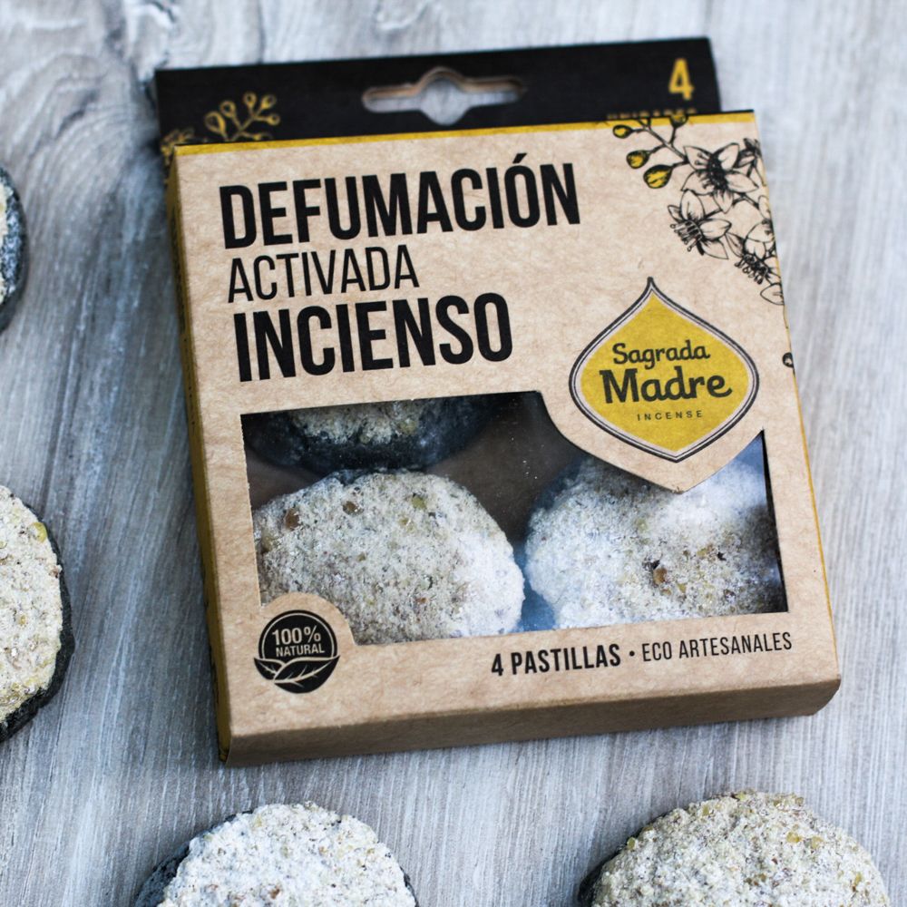 Sagrada Madre - Defumación Activada - Aktiv-Räuchertabletten Weihrauch