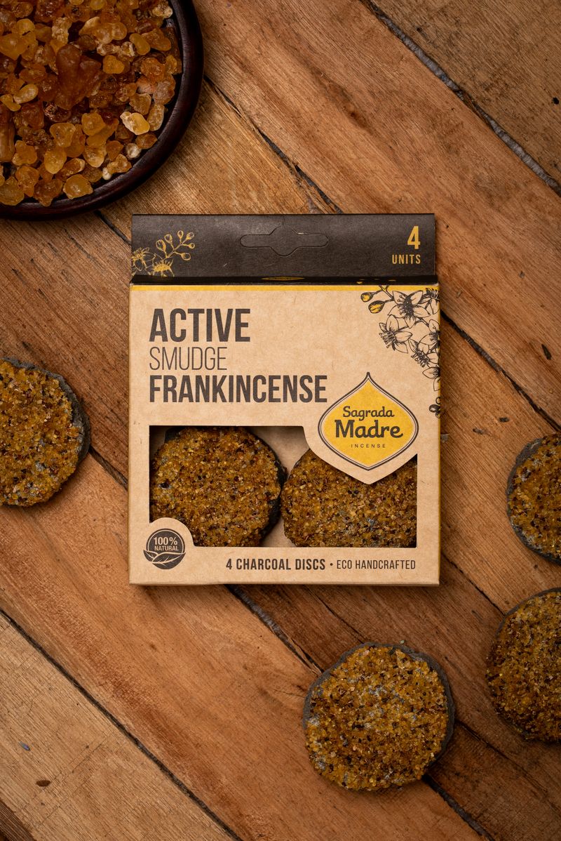 Sagrada Madre - Defumación Activada - Aktiv-Räuchertabletten Weihrauch