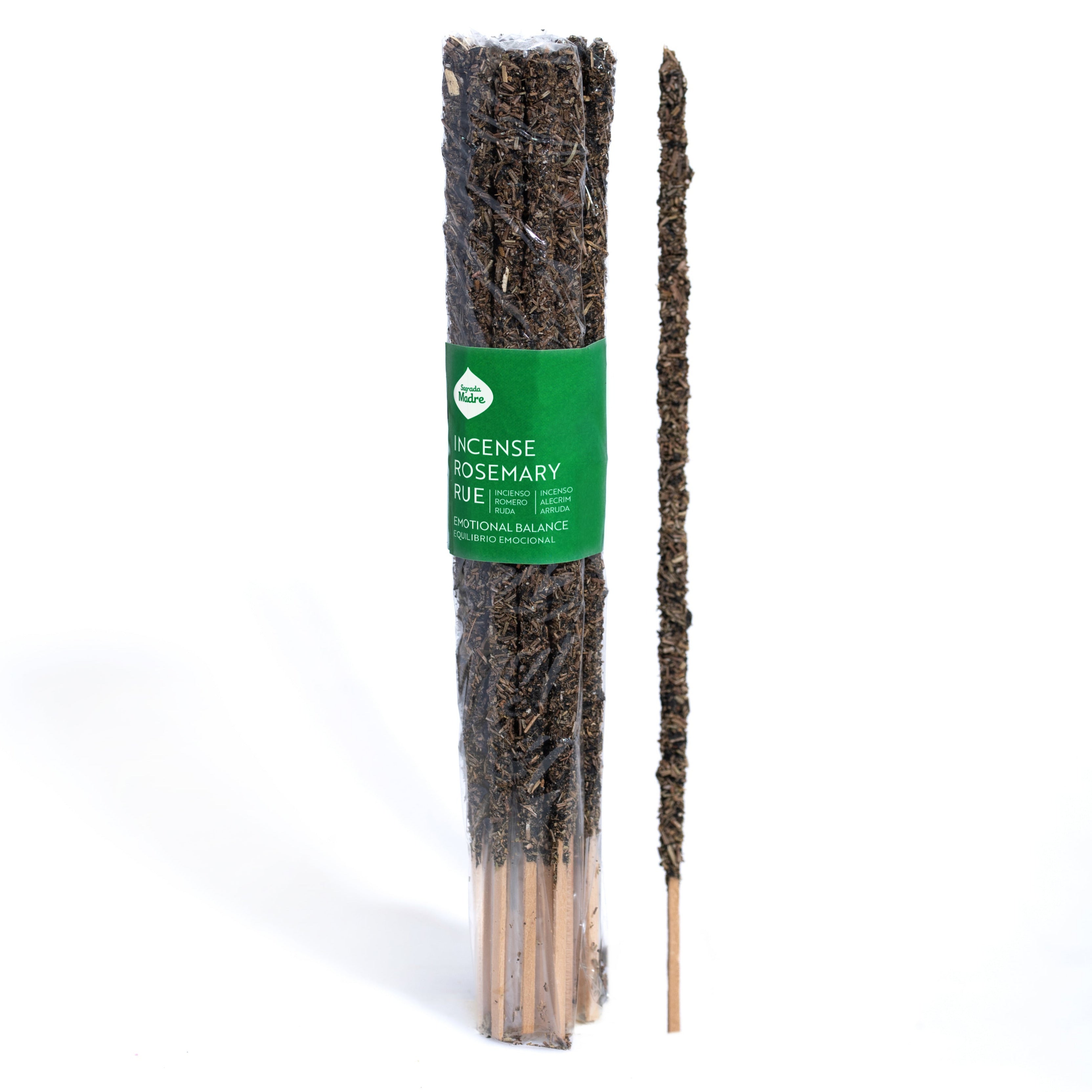 Sagrada Madre - Emotionales Gleichgewicht - Ruda, Rosmarin & Weihrauch - Räucherstäbchen - 20 Stk.