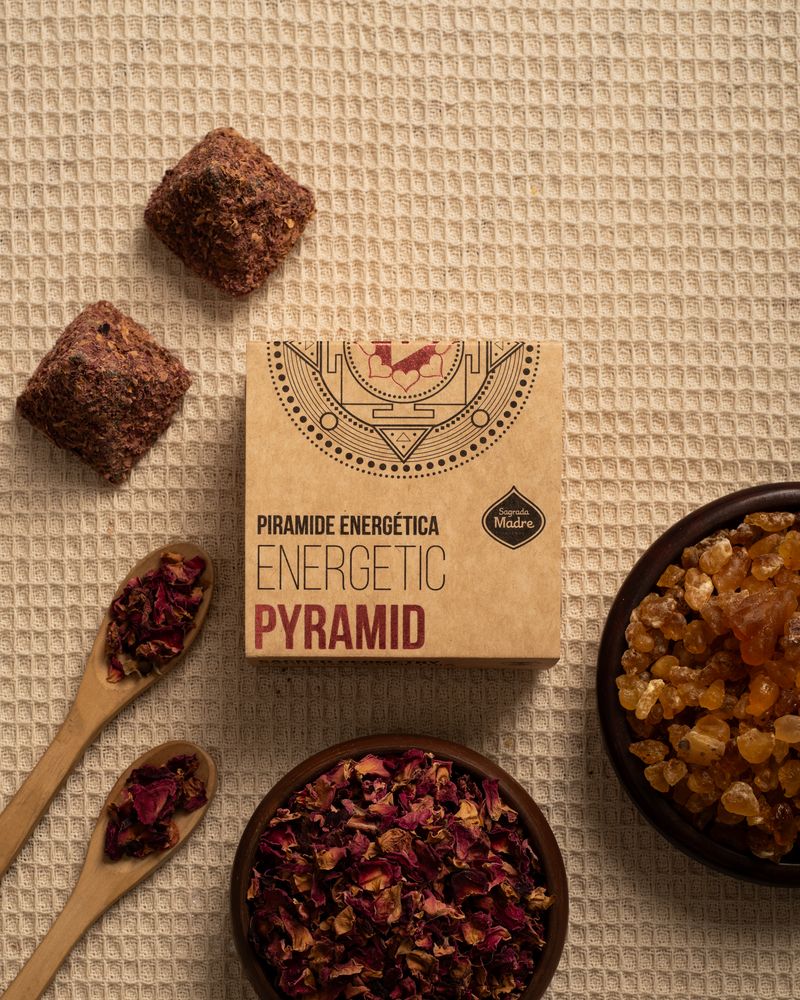 Sagrada Madre - Energética - Räucherpyramiden Rosen