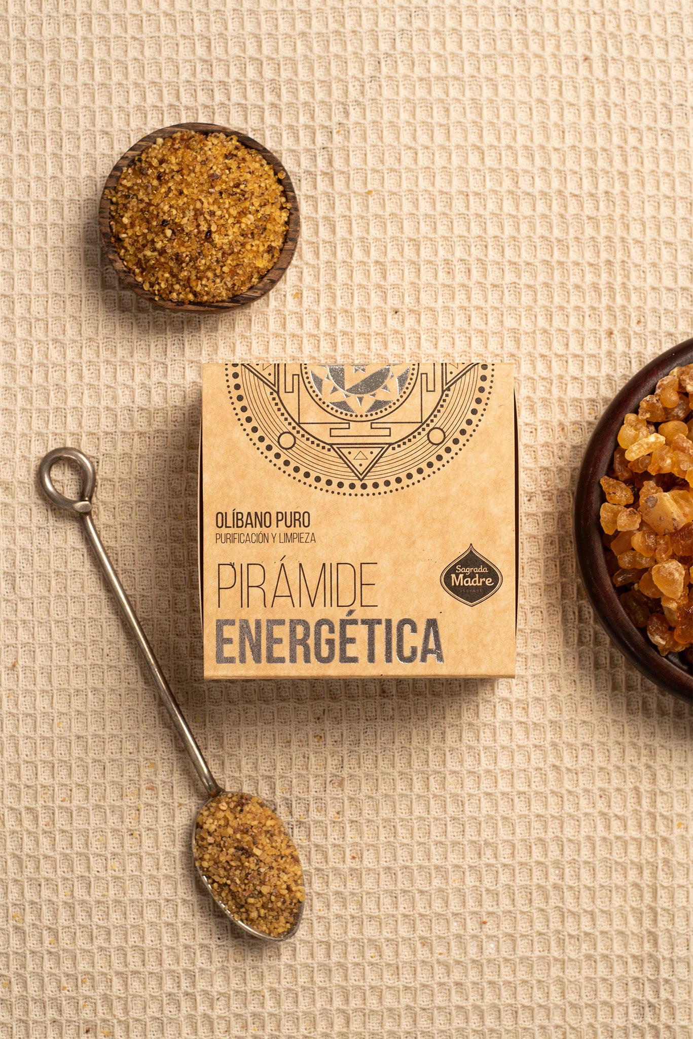 Sagrada Madre - Energética - Räucherpyramiden Weihrauch Pur