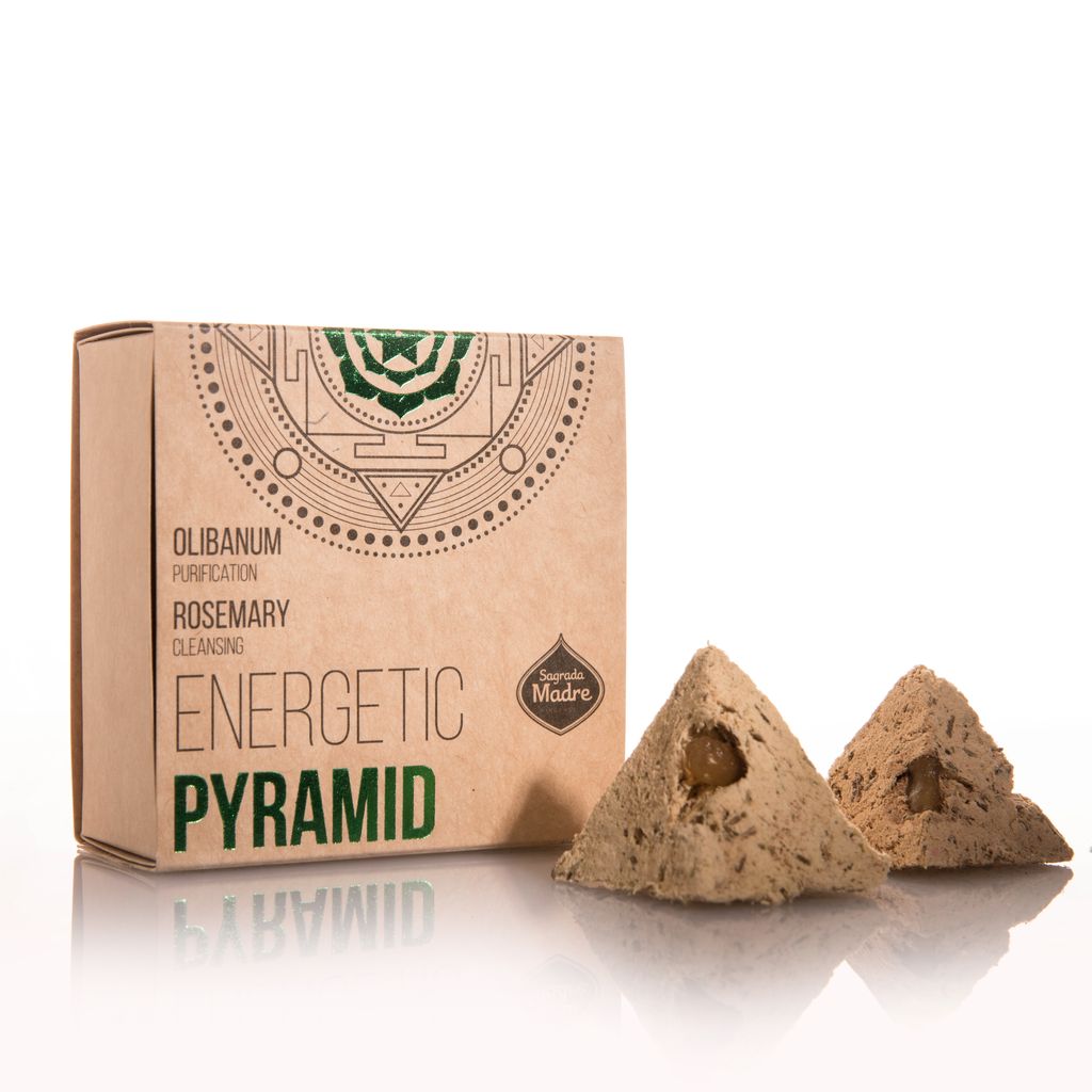 Sagrada Madre - Energética - Räucherpyramiden Weihrauch & Rosmarin
