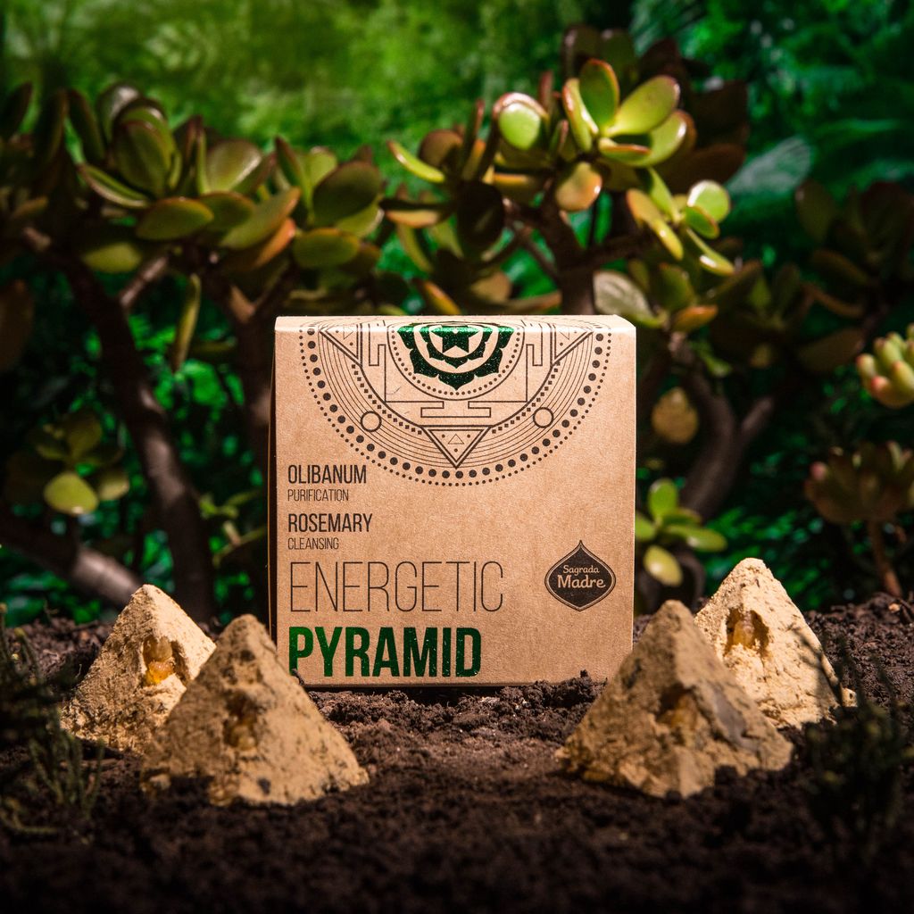 Sagrada Madre - Energética - Räucherpyramiden Weihrauch & Rosmarin