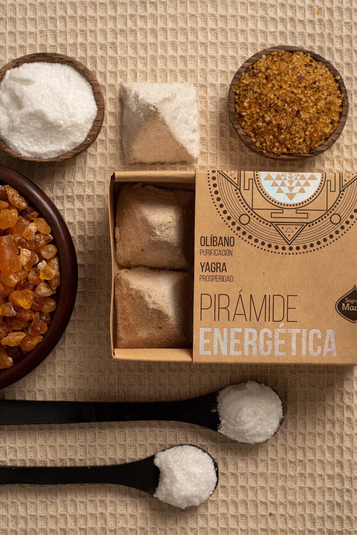 Sagrada Madre - Energética - Räucherpyramiden Yagra & Weihrauch