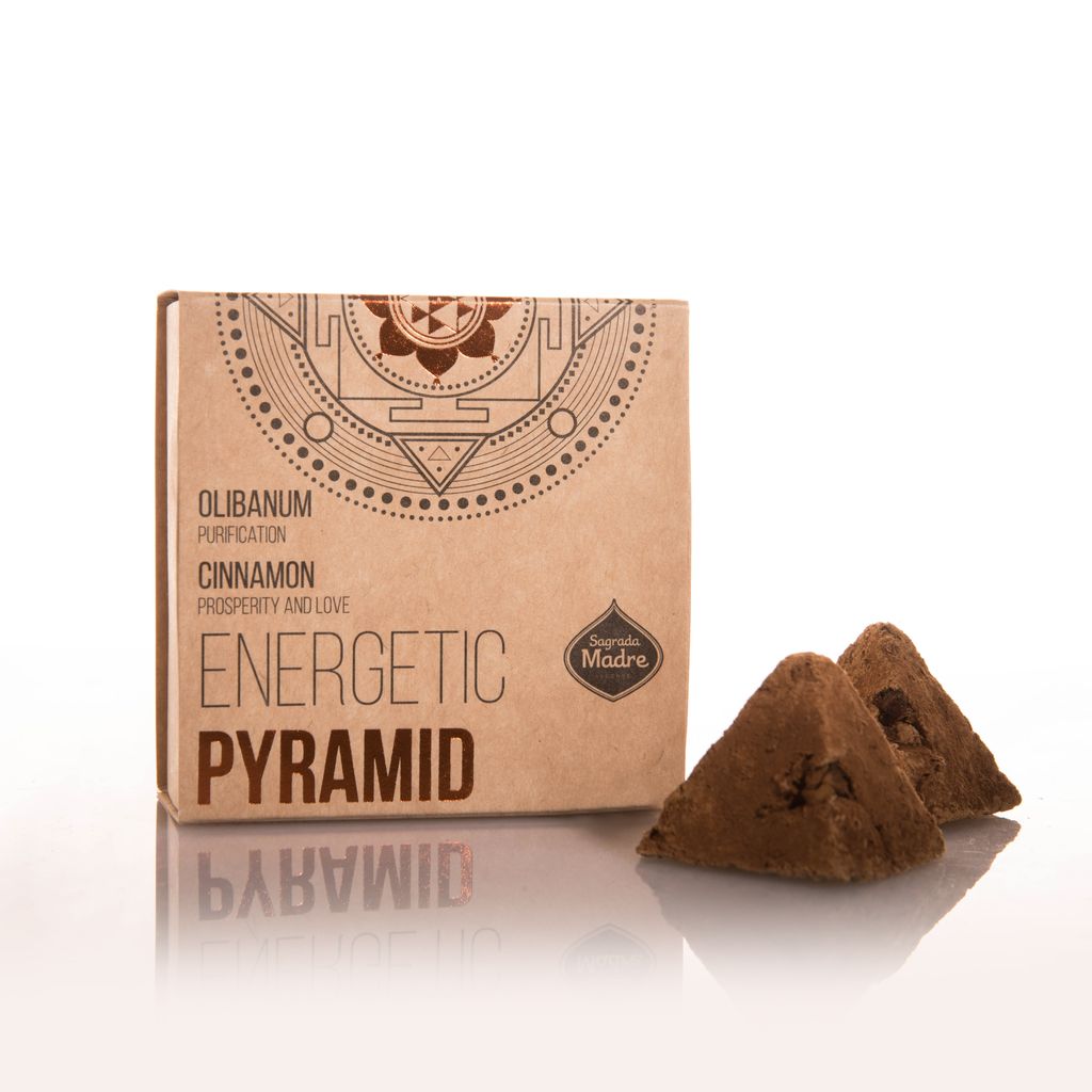 Sagrada Madre - Energética - Räucherpyramiden Zimt & Weihrauch