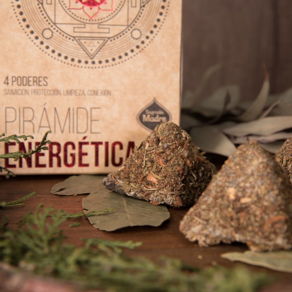 Sagrada Madre - Energética - Räucherpyramiden „4 Kräfte“