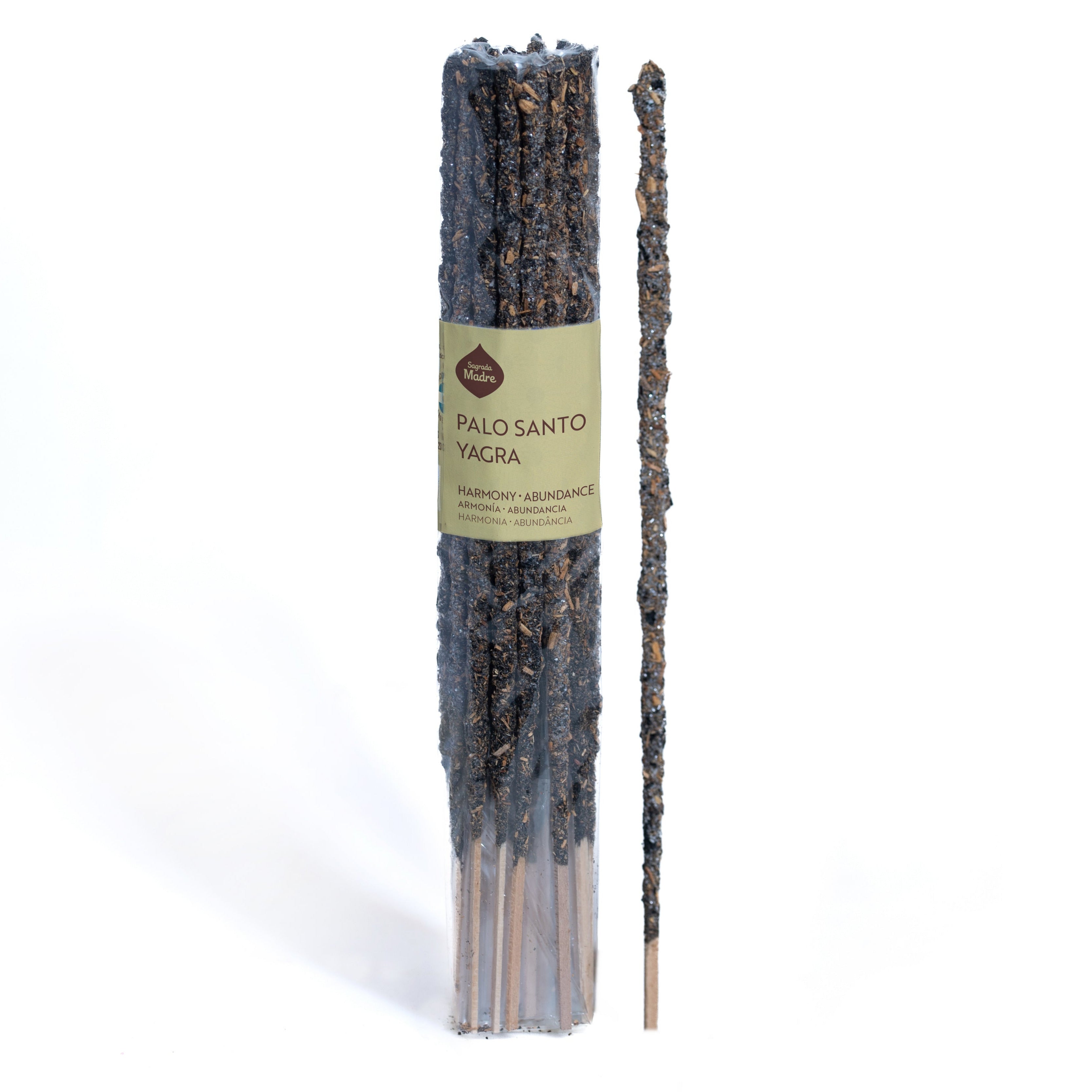 Sagrada Madre - Harmonie & Fülle - Palo Santo & Yagra - Räucherstäbchen - 20 Stk.