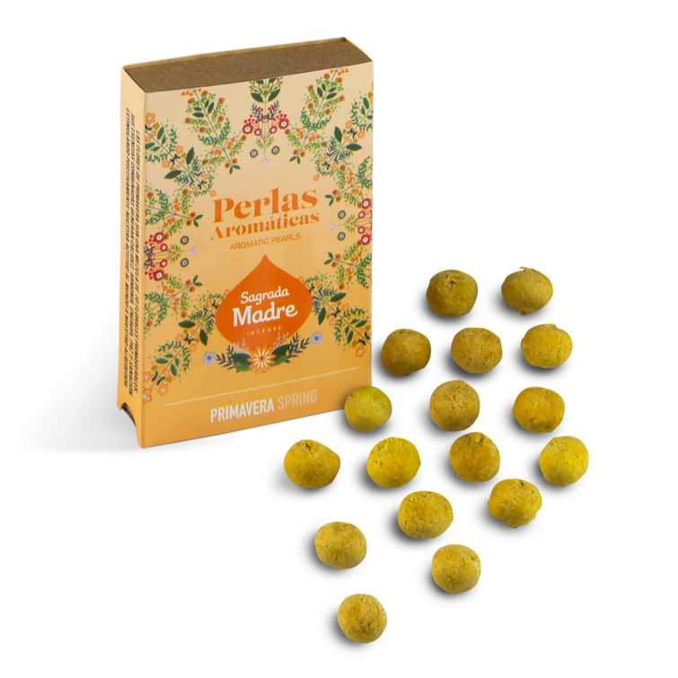 Sagrada Madre - Perlas Aromáticas - Frühlingsblüten - Duftperlen 40 Stk.