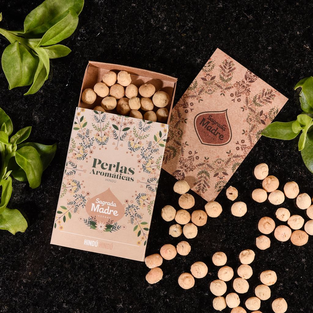 Sagrada Madre - Perlas Aromáticas - Hindú - Duftperlen 40 Stk.