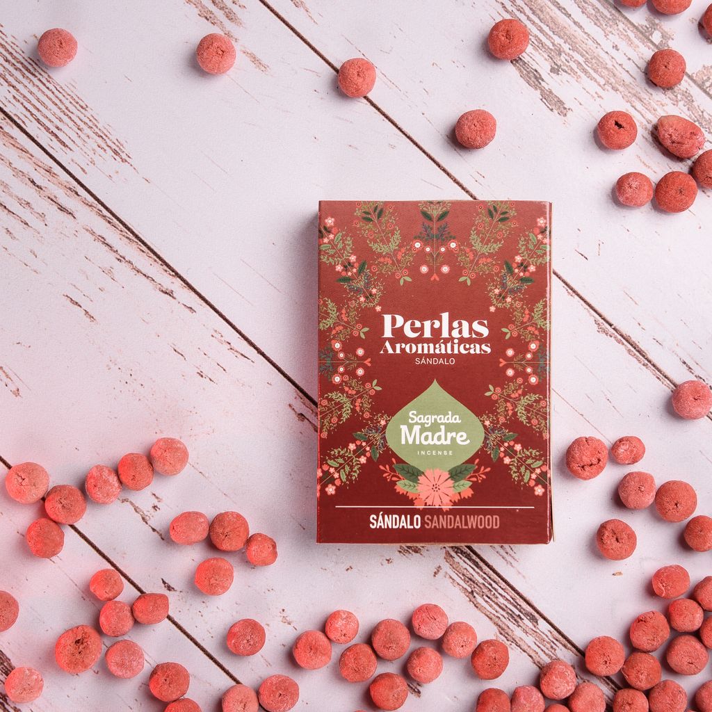 Sagrada Madre - Perlas Aromáticas - Sandelholz - Duftperlen 40 Stk.