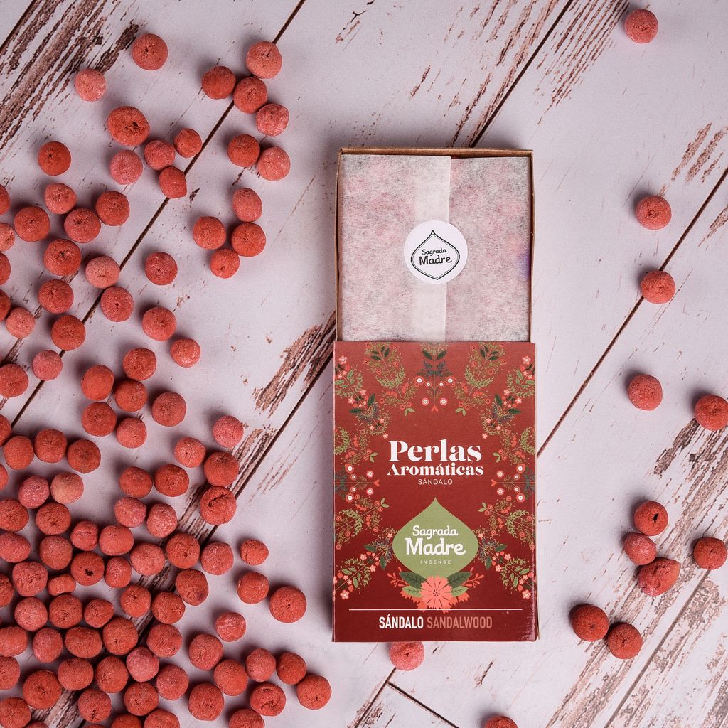 Sagrada Madre - Perlas Aromáticas - Sandelholz - Duftperlen 40 Stk.