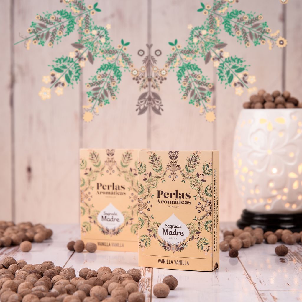 Sagrada Madre - Perlas Aromáticas - Vanille - Duftperlen 40 Stk.