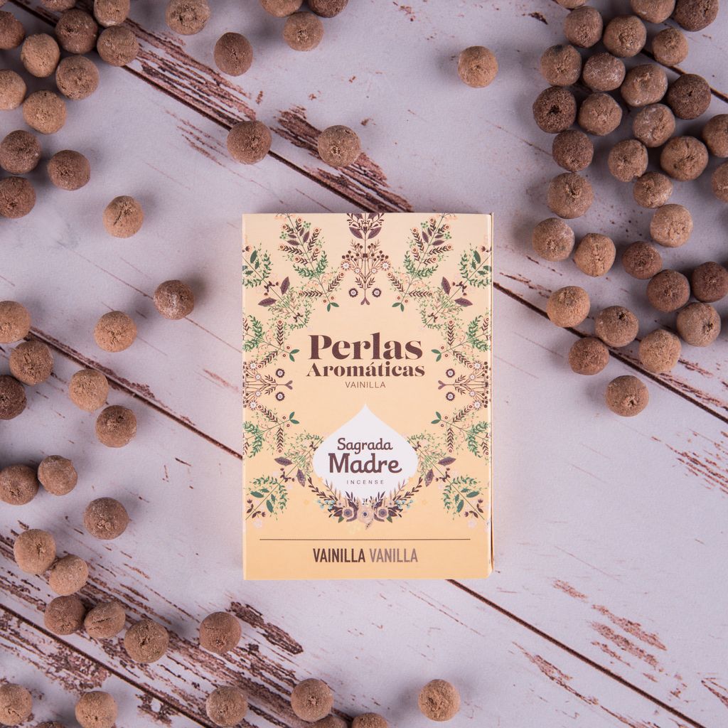 Sagrada Madre - Perlas Aromáticas - Vanille - Duftperlen 40 Stk.