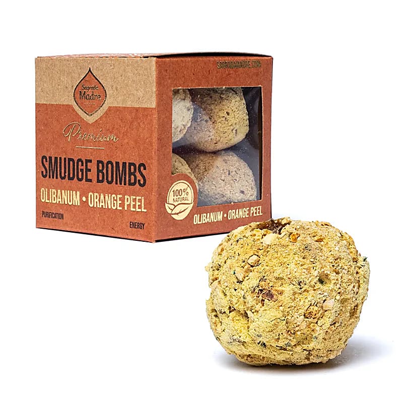 Sagrada Madre - Premium Smudge Bomb - Olibanum & Orange ca. 65g