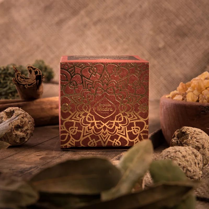 Sagrada Madre - Premium Smudge Bomb - Olibanum & Zimt ca. 65 g