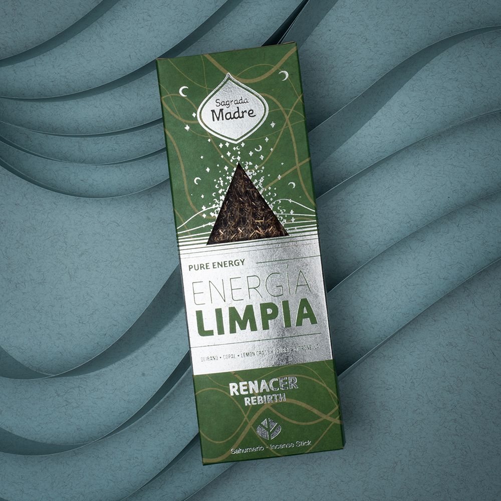 Sagrada Madre - Pure Energy - Reborn (Wiedergeburt) - Räucherstäbchen 15 g