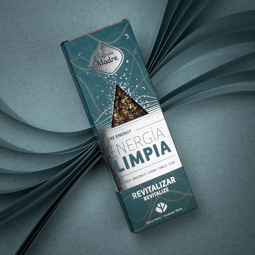 Sagrada Madre - Pure Energy - Revitalize (Revitalisieren) - Räucherstäbchen 15 g