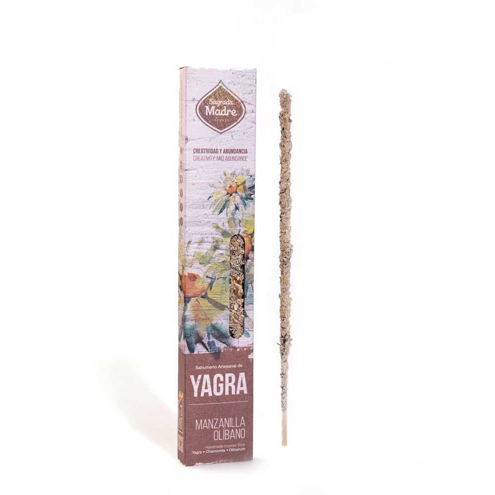 Sagrada Madre - Yagra - Kamille & Olibanum - Räucherstäbchen ca. 20 g
