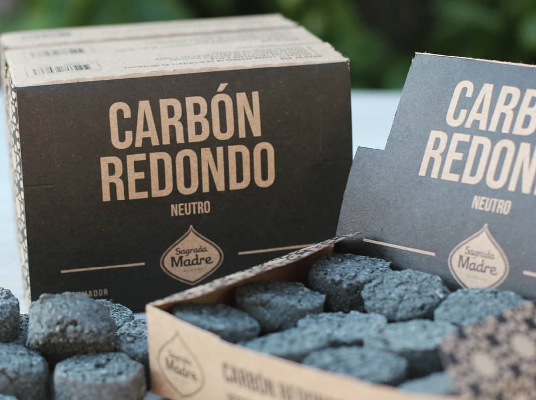 Sagrada Madre – Bomba Carbón - Aktiv-Räucherkohle - Neutral - 24 Stk.