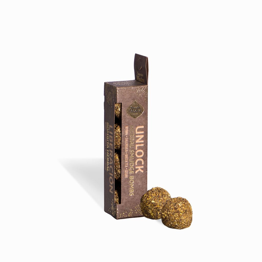 Sagrada Madre – Bombita Herbal - Räucherkugeln - Befreiung - 4 Stk.