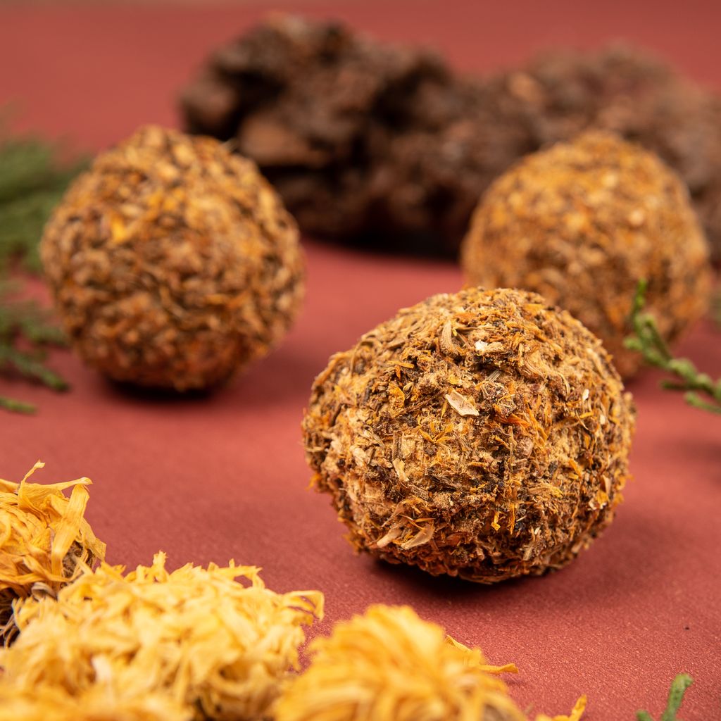 Sagrada Madre – Bombita Herbal - Räucherkugeln - Befreiung - 4 Stk.