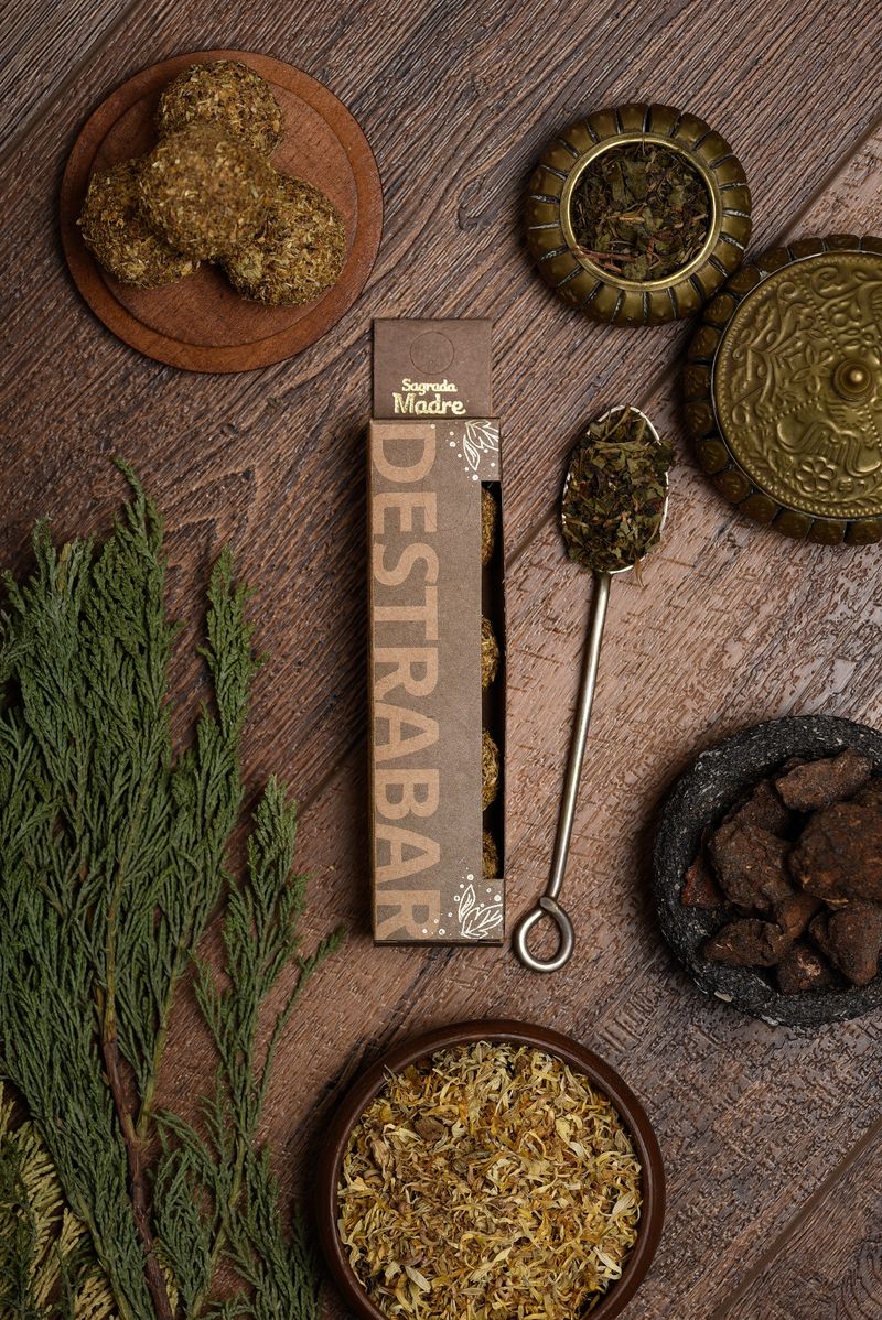 Sagrada Madre – Bombita Herbal - Räucherkugeln - Befreiung - 4 Stk.