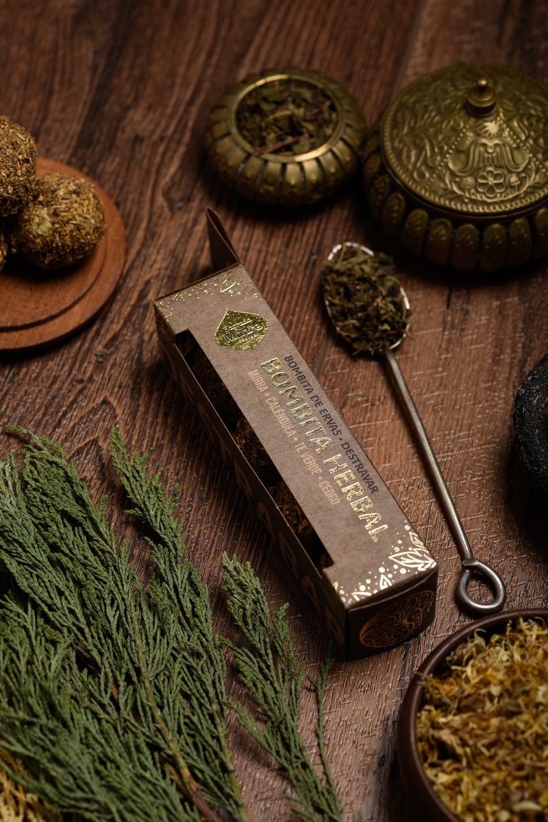 Sagrada Madre – Bombita Herbal - Räucherkugeln - Befreiung - 4 Stk.