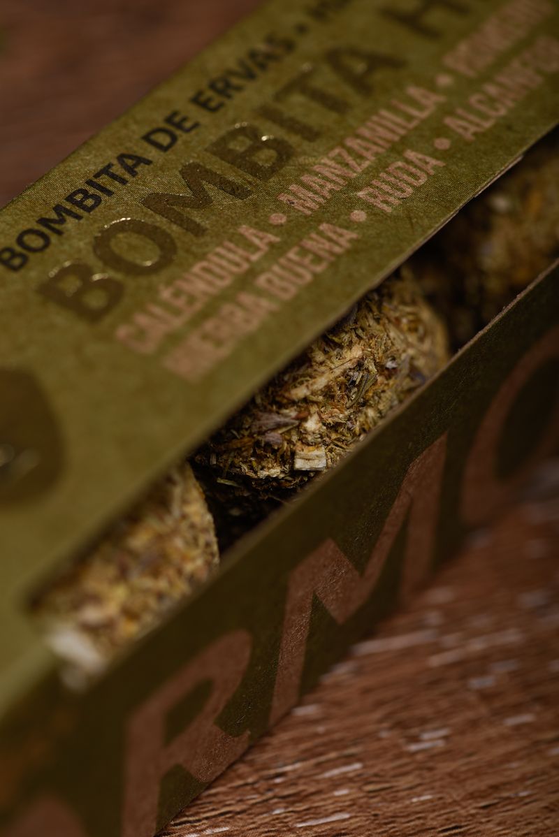 Sagrada Madre – Bombita Herbal - Räucherkugeln - Harmonie - 4 Stk.